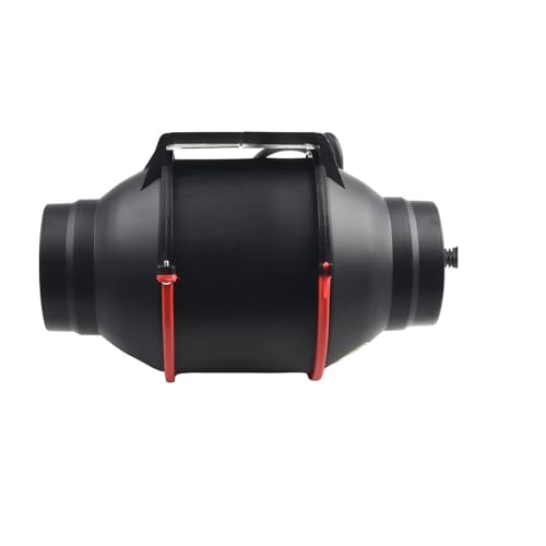 Rohrventilator, Rauchabzugsventilator, 100-mm-Inline-Kanalventilator, Abluftventilator Mit Variabler Geschwindigkeit, Ferngesteuerter Belüftung Und Schutz Vor Sauberer Luft von BASSFLY