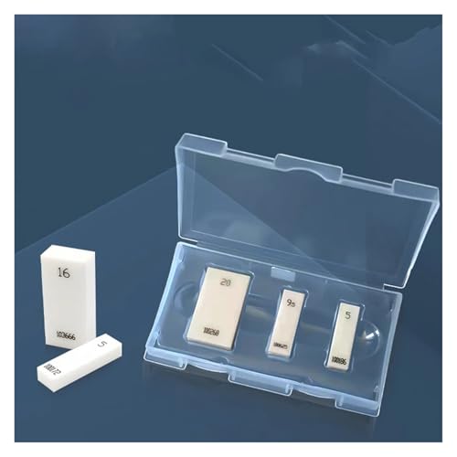 Single Block Ceramic Gauge Block Decimal Point Calibration Block Micrometer Caliper Standard measuring tools(80mm,1 grade) von BASSFLY