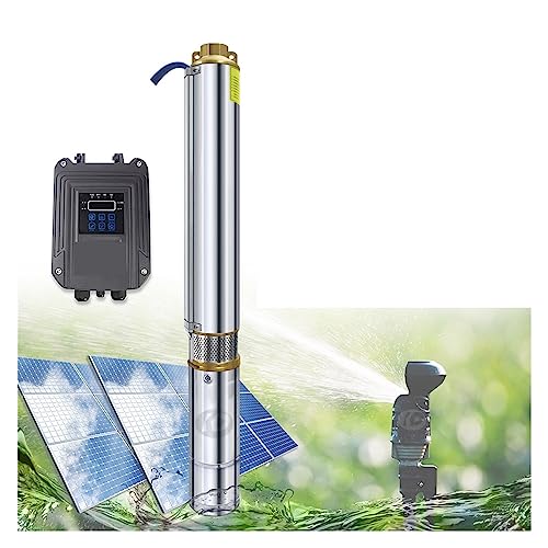 Solar springbrunnen für außen Solar Tiefbrunnenwasserpumpe Hause Tauchwasserpumpe Solar Synchronmotor Bürstenlosen Rate 5 T/H 50 Mt Kopf for Landwirtschaft von BASSFLY