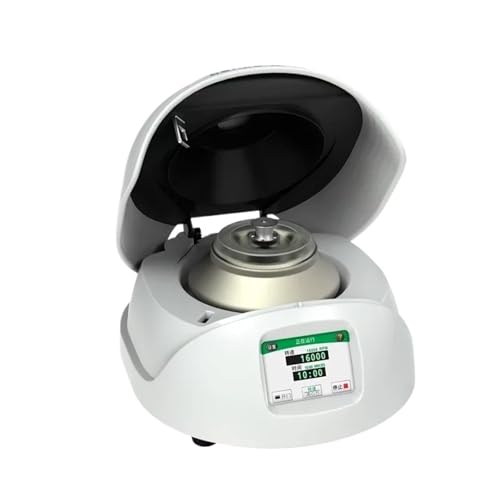 Tischzentrifuge Labor, Hochgeschwindigkeits-Labor-Mikro-Mini-Zentrifugenmaschine mit 12 x 1,5 ml Winkel-Festrotor-PRP-Zentrifuge Tischzentrifuge Labor, Hochgeschwindigkeits-Labor-Mikro-Mini-Zentrifugenmaschine mit 12 x 1,5 ml Winkel-Festrotor-PRP-Zentrifuge von BASSFLY