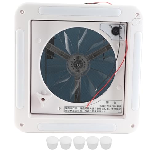 Wohnmobil-Entlüftungsöffnungen 12 V manuelle Steuerung Lüftungsöffnungen Ventilator Decke 2 ‑Wege-Luftbelüftung mit LED-Licht for RV-Bus 11 X 11 Zoll RV-Ventilator Wohnmobil-Entlüftungsöffnungen 12 V manuelle Steuerung Lüftungsöffnungen Ventilator Decke 2 ‑Wege-Luftbelüftung mit LED-Licht for RV-Bus 11 X 11 Zoll RV-Ventilator von BASSFLY