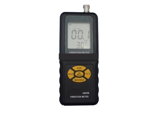 vibrationsmessgerät AR63B Digitales Vibrationssensor-Messrät, tragbar, for den Langzeitbrauch von BASSFLY