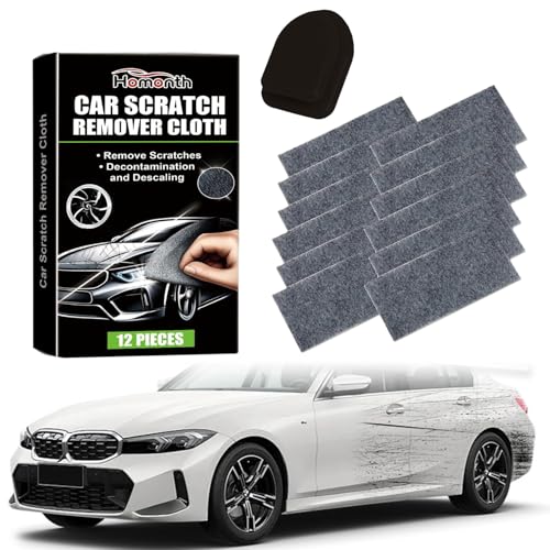 BASTOUR 12 Stück Nano Sparkle Tuch, Magic Tuch für Auto Kratzer Entfernen, Nano-Kratzerentferner Tücher, Mehrzweck Car Scratch Remover für Reparatur von Leichten Kratzfarben, Lackpflege Autoreinigung BASTOUR 12 Stück Nano Sparkle Tuch, Magic Tuch für Auto Kratzer Entfernen, Nano-Kratzerentferner Tücher, Mehrzweck Car Scratch Remover für Reparatur von Leichten Kratzfarben, Lackpflege Autoreinigung von BASTOUR