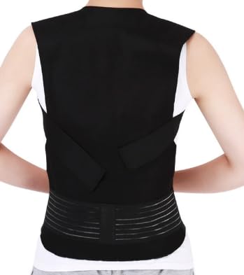 Rückenwärmer, Selbsterwärmende Rückenwarme Weste, Selbsterhitzende Magnetfeldtherapie, Schulterwärmer Gesundheitsweste, Taillenwärmer Rücken Taille Unterstützung Wärmegürtel für Damen Herren XL von BASTOUR