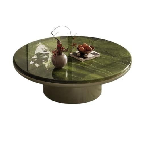 BASXDRFXZ Industrieller Stil Dekorativer Couchtisch, moderner Wohnzimmer-Home-Marmor-runder, Leichter Luxustisch BASXDRFXZ Industrieller Stil Dekorativer Couchtisch, moderner Wohnzimmer-Home-Marmor-runder, Leichter Luxustisch von BASXDRFXZ