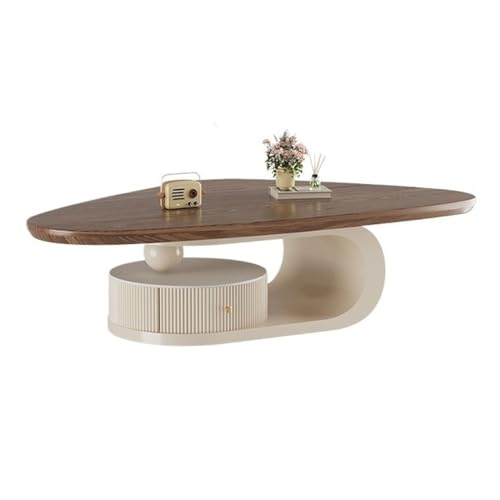 BASXDRFXZ Industrieller Stil Einfacher Wohnzimmer-Couchtisch, kreativer Retro-Couchtisch, Moderne Heimdekoration, Couchtisch von BASXDRFXZ