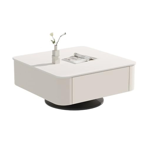 BASXDRFXZ Industrieller Stil Kleiner Couchtisch Teetisch Quadratischer Rock Plate Leichter Luxus Modernes Wohnzimmer Home BASXDRFXZ Industrieller Stil Kleiner Couchtisch Teetisch Quadratischer Rock Plate Leichter Luxus Modernes Wohnzimmer Home von BASXDRFXZ