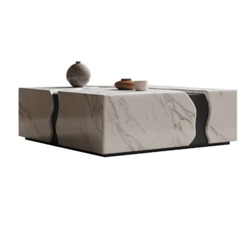 BASXDRFXZ Industrieller Stil Marmor Couchtisch Wohnzimmer Home Massivholz Quadratisch Kreativ Modern BASXDRFXZ Industrieller Stil Marmor Couchtisch Wohnzimmer Home Massivholz Quadratisch Kreativ Modern von BASXDRFXZ