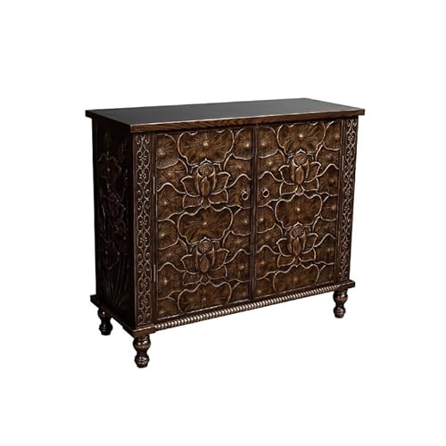 BASXDRFXZ Konsolentische 115cm Massivholz-Vintage-Eingangsschrank, Haushalts-Wohnzimmer-Aufbewahrungsmöbel, geeignet für Küche, Diele, Schlafzimmer, Korridor etc(B) von BASXDRFXZ