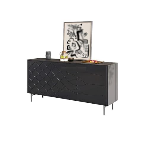 BASXDRFXZ Konsolentische 160cm Holz-Eingangsschrank, Minimalistischer Wohnzimmer-Dekorations-Seitenschrank, für Küche, Schlafzimmer, Diele etc von BASXDRFXZ