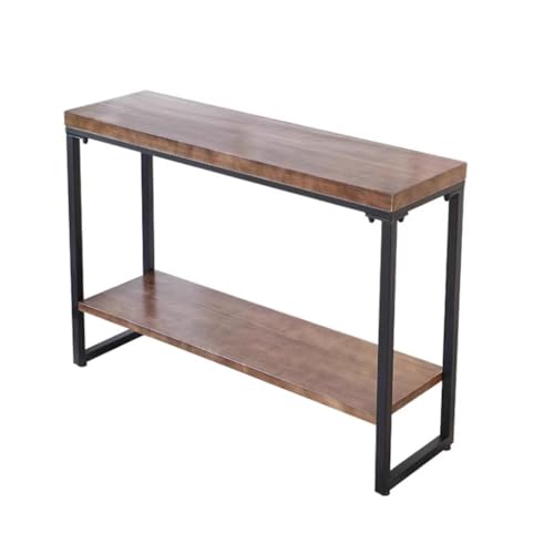 BASXDRFXZ Konsolentische Einfache Eingang Log Konsole Tisch Home Wand Lange Ende Tisch Regal von BASXDRFXZ