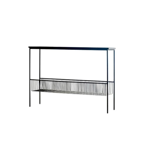 BASXDRFXZ Konsolentische Kreative Einfache Konsole Tisch Wohnzimmer Dekoration Wand Home Tisch Wand Eisen Lagerregal von BASXDRFXZ