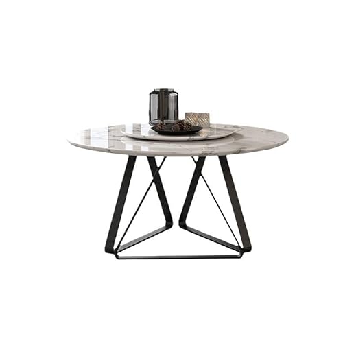 BASXDRFXZ Moderner Küchentisch Esstisch Runder Drehteller Modern Einfach Marmor Hotel 1,8 Meter BASXDRFXZ Moderner Küchentisch Esstisch Runder Drehteller Modern Einfach Marmor Hotel 1,8 Meter von BASXDRFXZ