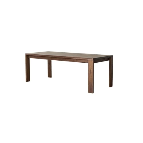 BASXDRFXZ Moderner Küchentisch Esstisch aus Holz, rechteckiger, Wohnmöbel, Schreibtisch, Teetisch von BASXDRFXZ