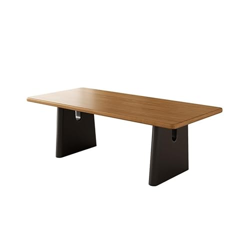 BASXDRFXZ Moderner Küchentisch Massivholz Esstisch Nordic Moderne Restaurant Kleine Wohnung Hause Schreibtisch Verhandlung(B,160cm) von BASXDRFXZ