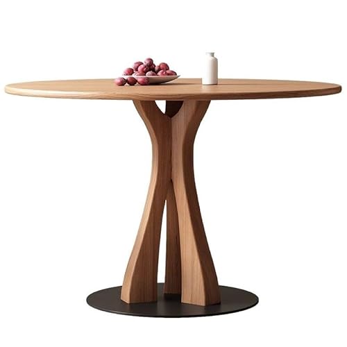 BASXDRFXZ Moderner Küchentisch Nordic Massivholz Esstisch Home Light Luxury Simple Hotel Restaurant(1.2m) von BASXDRFXZ