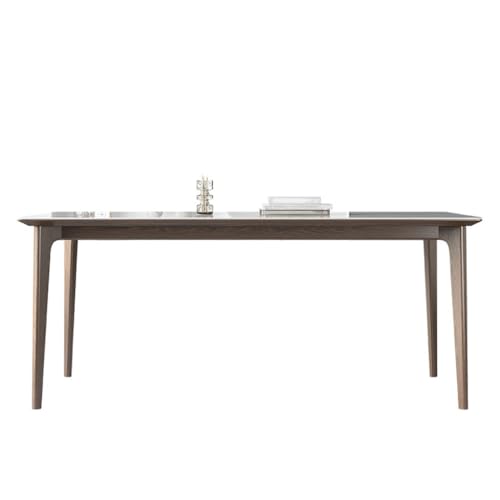 BASXDRFXZ Moderner Küchentisch Nordic Rock Platte Esstisch Einfache Hause Kleine Wohnung Rechteckigen Party von BASXDRFXZ