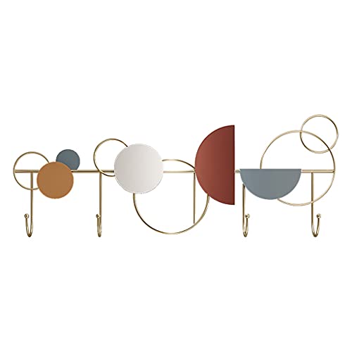 BASXDRFXZ Wandgarderobenhaken Haushaltsaufbewahrung Wandhaken Moderner Schmiedeeisen-Metallkleiderhaken Schlafzimmer Wohnzimmer Korridor Home Wandgarderobe BASXDRFXZ Wandgarderobenhaken Haushaltsaufbewahrung Wandhaken Moderner Schmiedeeisen-Metallkleiderhaken Schlafzimmer Wohnzimmer Korridor Home Wandgarderobe von BASXDRFXZ