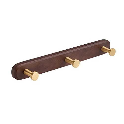 BASXDRFXZ Wandgarderobenhaken Home Wandgarderobe Multi Hook Moderner Kleiderhaken for Küche Badezimmer Schlafzimmer Korridor Hochleistungshaken(3 Hooks) von BASXDRFXZ