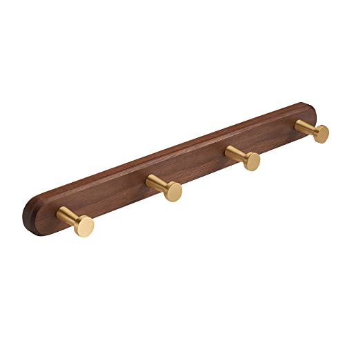 BASXDRFXZ Wandgarderobenhaken Home Wandgarderobe Multi Hook Moderner Kleiderhaken for Küche Badezimmer Schlafzimmer Korridor Hochleistungshaken(4 Hooks) von BASXDRFXZ