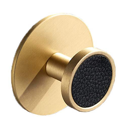 BASXDRFXZ Wandgarderobenhaken Kleiderhaken Haushaltsaufbewahrung Wandhaken Vollkupfer Kleiderständer Tür geeignet for Mantel Surround Handtuch Hut Tasse Schlüssel(B) von BASXDRFXZ