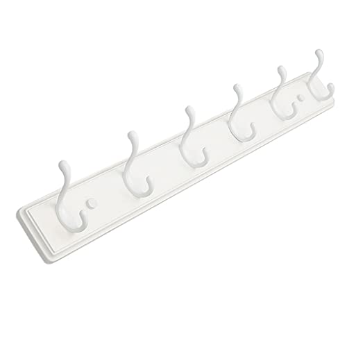 BASXDRFXZ Wandgarderobenhaken Mantelregal Wandhalterung stilvoller Kleiderhaken moderner Haken Kleiderbügel Wandlack Rack Weiß weiß(73.8cm) von BASXDRFXZ