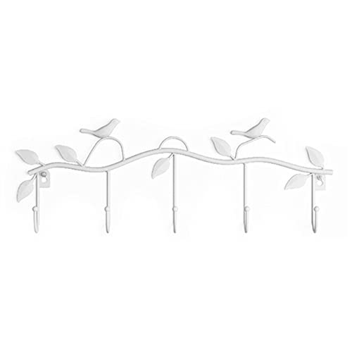 BASXDRFXZ Wandgarderobenhaken Metall Wandbügel und Hutregal Multifunktional Montage Haken Kleidung Kleiderbügel for Wohnzimmer Schlafzimmer Wohnzimmerdekoration(A) von BASXDRFXZ
