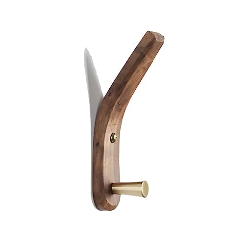BASXDRFXZ Wandgarderobenhaken Moderne Mode Holz Kleidung Haken Veranda Tür Wand Mantel Kreative Nordic Wohnzimmer Korridor Garderobe(B) von BASXDRFXZ