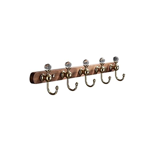 BASXDRFXZ Wandgarderobenhaken Multifunktionale praktische Wandhalterung Kleiderhaken Metall Wandbehang geeignet for Aufhängen von Mänteln Schals Taschen Handtücher Schlüssel von BASXDRFXZ