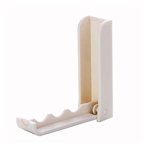 BASXDRFXZ Wandgarderobenhaken Wandbehang-Garderobenständer, kreativer faltbarer Wandaufhänger, Hakenleiste, kein Schlaghaken, Wandhaken, Aufhänger, geeignet for Home Hotel(B) von BASXDRFXZ