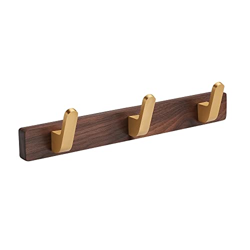 BASXDRFXZ Wandgarderobenhaken Wandgarderobe Multi Haken Metall Wandhalterung Retro mit Schrauben for Zuhause Küche Badezimmer Schlafzimmer Korridor(3 Hooks) von BASXDRFXZ