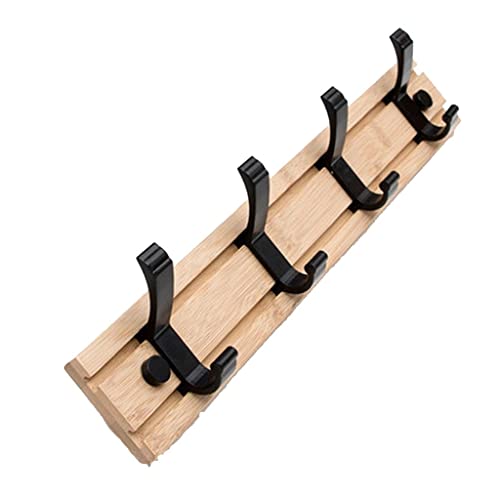 BASXDRFXZ Wandgarderobenhaken Wandmontierte Kleiderregal Rutsche Kleidung Haken for hängende Gepäckschlüssel kann im Schlafzimmer eingesetzt werden(40cm) von BASXDRFXZ