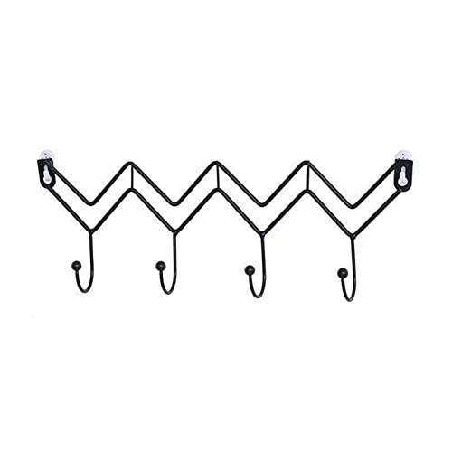 BASXDRFXZ Wandgarderobenhaken Wandmontierter Mantel Rack Haken Key Halter Lager Gold Hanging Coats Jacken Hatternes Tücher anwenden Badezimmerzimmer(A) von BASXDRFXZ