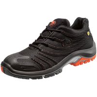 Bata - Sicherheits-Halbschuh zip S1P esd Gr. 40 Weite: xw Mikrofaser schwarz von BATA