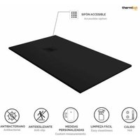 Duschwanne aus Kunstharz – Breite 70 – Creme Ral-1013 – 70 x 180 cm von BATHME