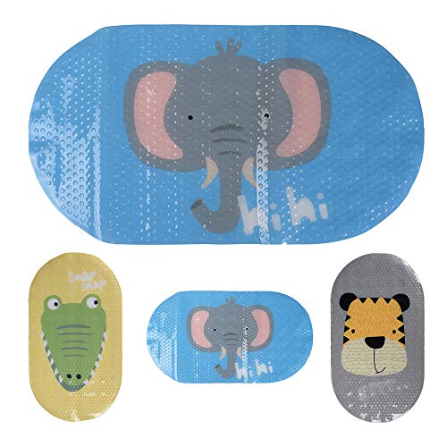 BATHROOM COLLECTION ALFOMBRA BAÑO INFANTIL 69X39CM MODELOS SURTIDOS, Thermoplastischer Gummi (TPR) oder ähnliches, Mehrfarbig, 69 x 39 cm von BATHROOM COLLECTION