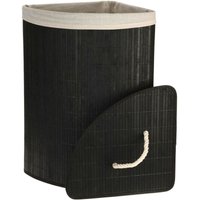 Wäschekorb im skandinavischen Stil, Bambus, 72 l von BATHROOM SOLUTIONS