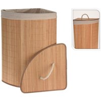Eck-Wäschekorb Bambus Bathroom Solutions Braun von BATHROOM SOLUTIONS