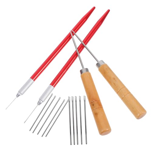 BATHVEVE 1 Satz Rerooting Kit mit Nadeln Holzgriff Awl Bjd Puppen Haarstyling und Reroot Zubehör für Natürliche Looks BATHVEVE 1 Satz Rerooting Kit mit Nadeln Holzgriff Awl Bjd Puppen Haarstyling und Reroot Zubehör für Natürliche Looks von BATHVEVE