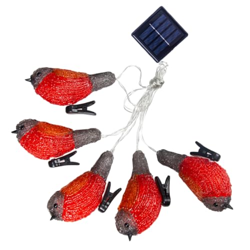 BATHVEVE 1 Satz Solar LED Lichterkette mit für Garten und Balkon Dekoration Energiesparend Romantische Automatisches Nachtlicht von BATHVEVE