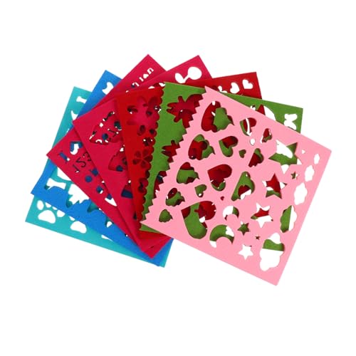 BATHVEVE 1 Satz Teiliges Nadelfilz Formset Für DIY Stickerei Schablonen Für Kreative Bastelprojekte Geeignet Für Erwachsene Für Tiere Schmuck Und Mehr 7 Stück BATHVEVE 1 Satz Teiliges Nadelfilz Formset Für DIY Stickerei Schablonen Für Kreative Bastelprojekte Geeignet Für Erwachsene Für Tiere Schmuck Und Mehr 7 Stück von BATHVEVE