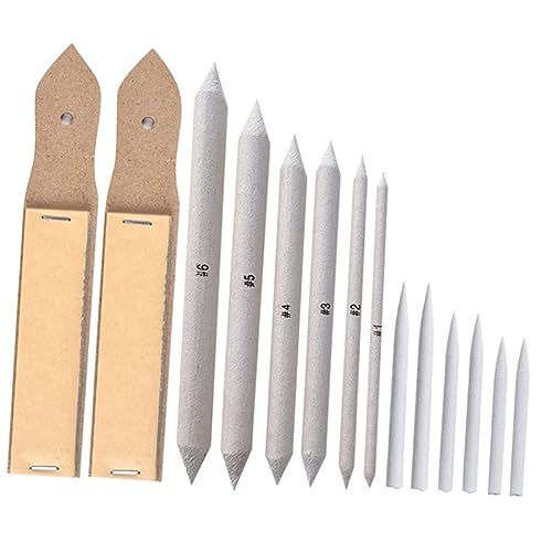 BATHVEVE 1 Set / 14pcs Paper Sketch Zeichenwerkzeuge Creative Blending Stumps Shading Tools von BATHVEVE
