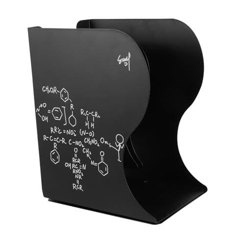 BATHVEVE 1stück Faltbares Bücherregal Verstellbarer Buchhalter Für Schreibtisch Elegantes Design Großflächiger Stauraum Für Bücher Und Dokumente Stabil Und rutschfest von BATHVEVE