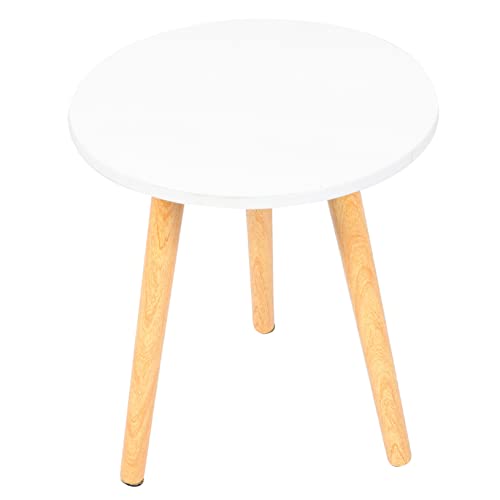 BATHVEVE Nordischer Mini-rundtisch Für Haushalt Kreativer Beistelltisch Für Sofas Kleiner Ecktisch Für Wohnzimmer Schlafzimmer Und Andere Innenbereiche Natürliche Und Stilvolle von BATHVEVE
