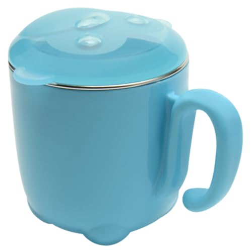 BATHVEVE 1 Stück Trinkbecher mit Deckel Lustiger Affen Design Tragbarer Wasserglas für für Zuhause und Unterwegs zur Babyparty Blau BATHVEVE 1 Stück Trinkbecher mit Deckel Lustiger Affen Design Tragbarer Wasserglas für für Zuhause und Unterwegs zur Babyparty Blau von BATHVEVE
