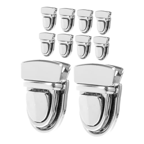 BATHVEVE 10sätze Drehknopfverschluss Zeltbefestigung Verriegelungsset Für Handtaschen Geldbörsen Hardware Aus Metall Knopfverschluss-Set Schnalle DIY-taschenzubehör BATHVEVE 10sätze Drehknopfverschluss Zeltbefestigung Verriegelungsset Für Handtaschen Geldbörsen Hardware Aus Metall Knopfverschluss-Set Schnalle DIY-taschenzubehör von BATHVEVE