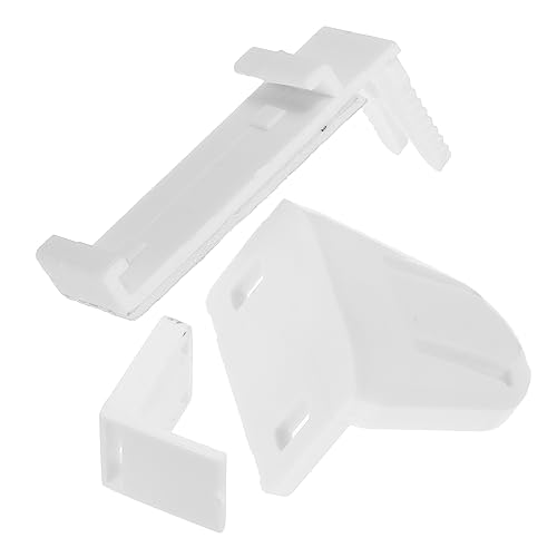 BATHVEVE 10 Sätze Teiliges Set Vorhangrollen Halterung für und Faltvorhänge Einfache DIY Installation Stabil und Langlebig Geeignet für Fenster und Vorhänge von BATHVEVE