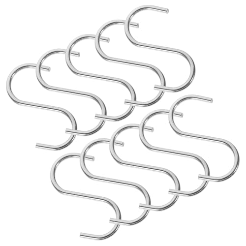 BATHVEVE 10 Stück Haken für Küchenutensilien Robuste S Haken für Aufhängung Küche Bad Schlafzimmer und Garderobe Leicht Langlebig und Installieren BATHVEVE 10 Stück Haken für Küchenutensilien Robuste S Haken für Aufhängung Küche Bad Schlafzimmer und Garderobe Leicht Langlebig und Installieren von BATHVEVE