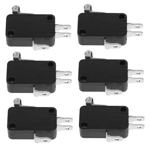 BATHVEVE 10 Stück Mikroschalter Kurzem Rollenhebel Spdt Endschalter Kunststoff metall Gehäuse Kompakt für Elektrische Steuerungen BATHVEVE 10 Stück Mikroschalter Kurzem Rollenhebel Spdt Endschalter Kunststoff metall Gehäuse Kompakt für Elektrische Steuerungen von BATHVEVE