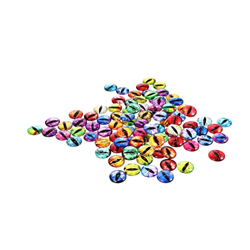BATHVEVE 100 Stück Glasaugen für Puppen Runde Selbstgemacht Bastelaugen Flache Rückseite für Puppenherstellung Skulpturen und Handwerk Geeignet für Kinder und Erwachsene BATHVEVE 100 Stück Glasaugen für Puppen Runde Selbstgemacht Bastelaugen Flache Rückseite für Puppenherstellung Skulpturen und Handwerk Geeignet für Kinder und Erwachsene von BATHVEVE